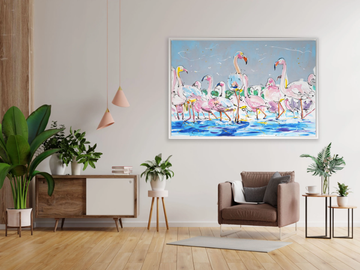 PARADISE - Canvas Painting by NOVOCUADRO ART COMPANY - view 3